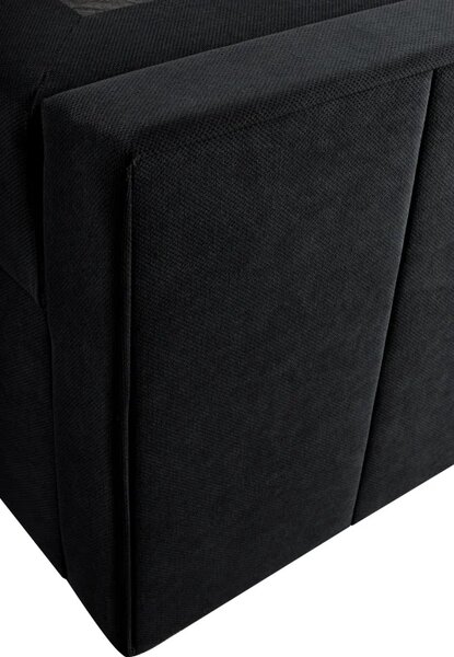 Boxspring postel RITA, 200x160, antracitová (pretty 21)
