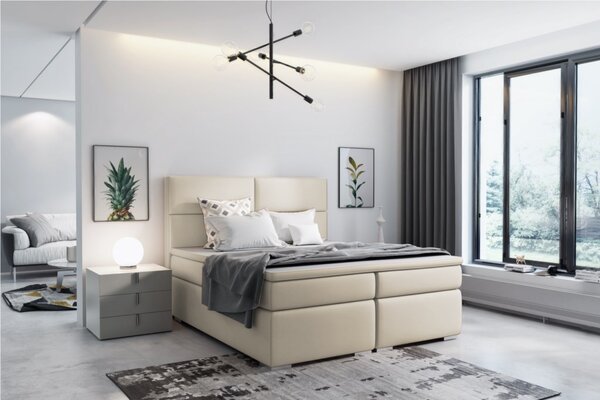 Boxspring 160x200 cm Berio Madryt 985