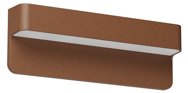 Redo Venkovní nástěnné LED svítidlo KANT 4,5W, š. 20 cm, IP65, CCT 2700-3000K, 230V Barva: Černá