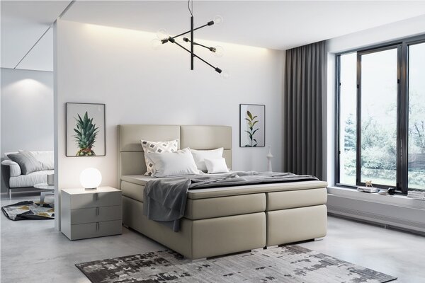 Boxspring 160x200 cm Berio Madryt 985