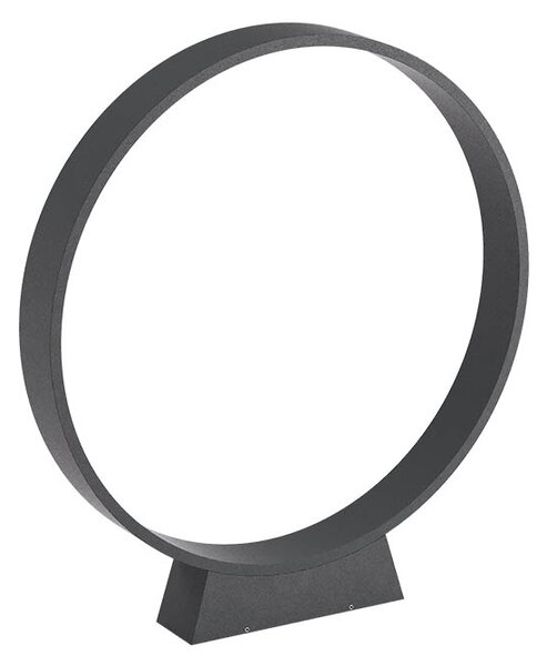 Redo Venkovní nástěnné LED svítidlo ONIRO 15W, ø 45 cm, IP65 Barva: Rezavá hnědá, Barva světla: 2700K