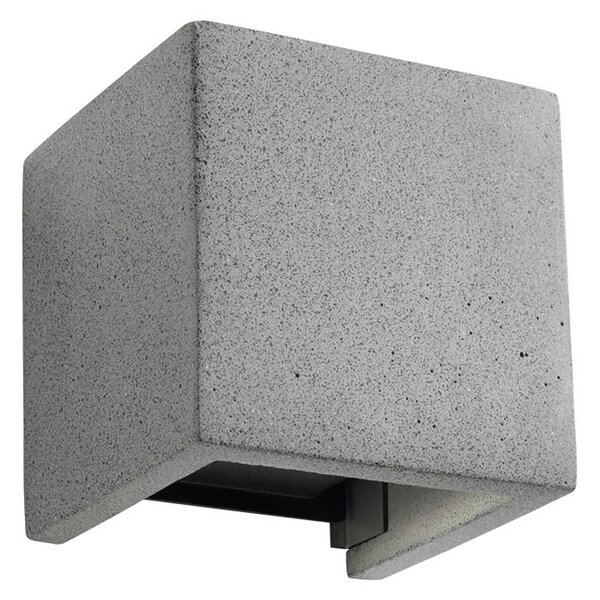 Redo Venkovní nástěnné LED svítidlo PETRA 12W, v. 12 cm, IP54 Barva: terracotta, Barva světla: 2700K