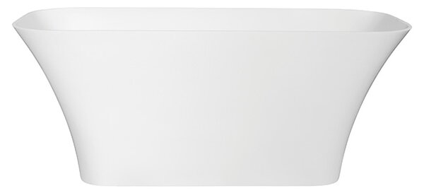 Besco Volně stojící vana z litého mramoru Assos 160x70 Barva: Bílá, Rozměry (cm): 160x70, Typ a barva výpustě: Click-Clack standard, chrom