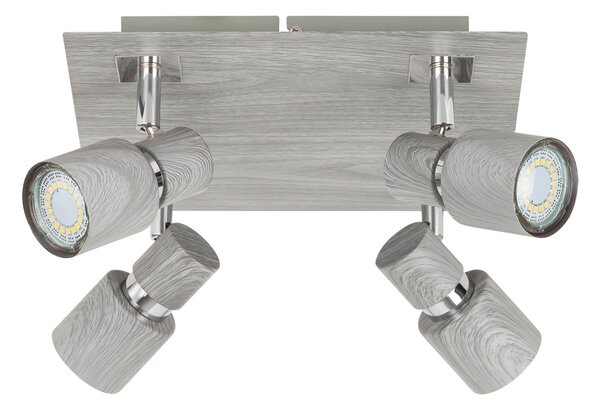 Rabalux 6128 - Bodové svítidlo MERKUR 4xGU10/50W/230V