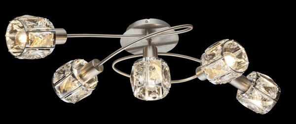Globo 54356-5 stropní bodové svítidlo Kris 5x40W | E14