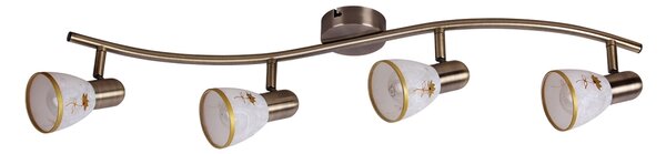 Rabalux 6359 - Bodové svítidlo ART FLOWER 4xE14/40W/230V