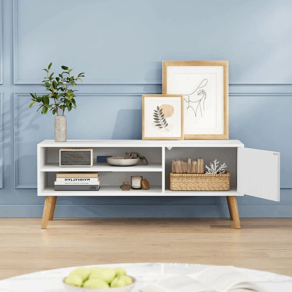 Stolek pod TV bílý AKF-E1146 WT