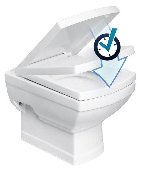 Novoterm Závěsné WC NV-Kleopatra 16 se SoftClose sedátkem