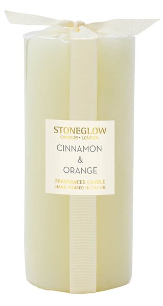 Vonná svíčka Skořice a pomeranč 604g - Stoneglow Candles