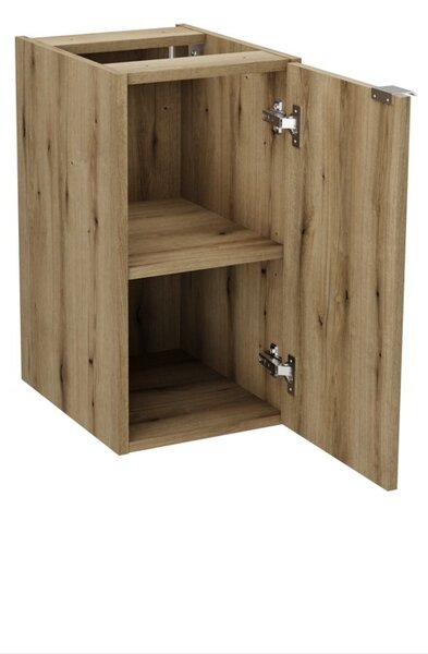 Závěsná skříňka do koupelny NOVA Oak 81-30-1D | 30 cm