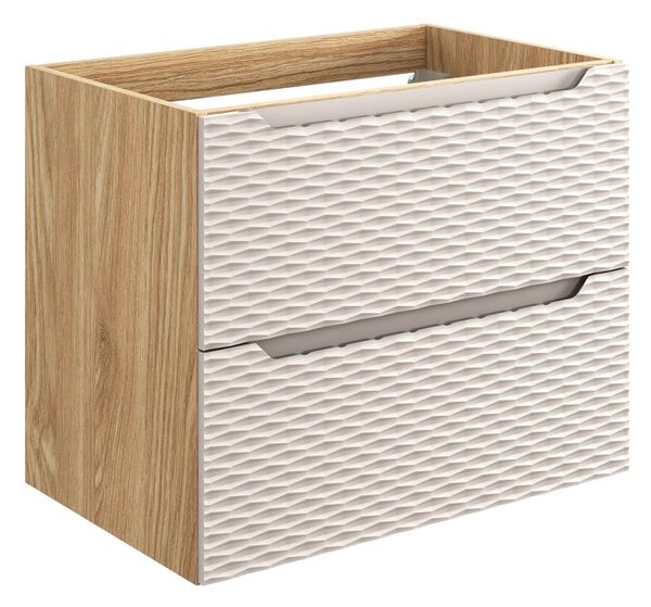Skříňka pod umyvadlo OCEAN Beige 82-70-2S | 70 cm
