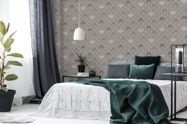 A.S. Création | Vliesová tapeta na zeď Pop Style 37483-2 | 0,53 x 10,05 m | béžová, šedá