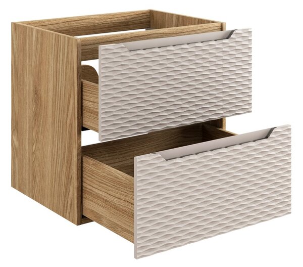 Skříňka pod umyvadlo OCEAN Beige 82-60-2S | 60 cm