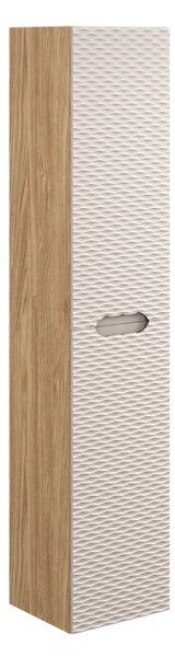 Vysoká skříňka do koupelny OCEAN Beige 80-02-2D