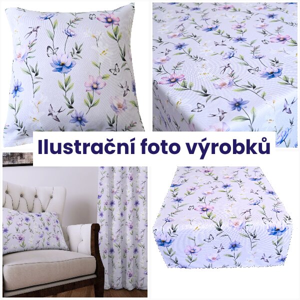 Ubrusy a běhouny Garden 40x120 Vypalovaná vlnka