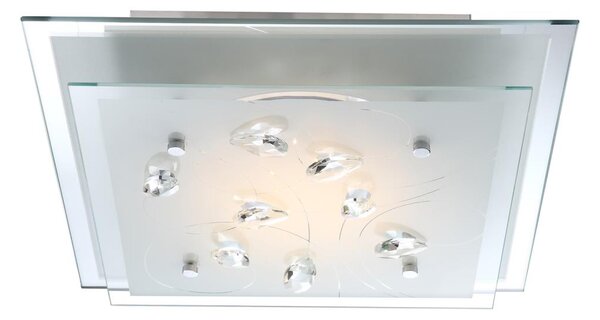 Globo 40419 - LED stropní křišťálové svítidlo ELINE 1xLED/17,5W/230V GL2992