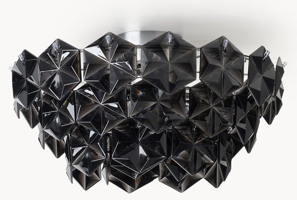 Designové skleněné stropní svítidlo Monarque
