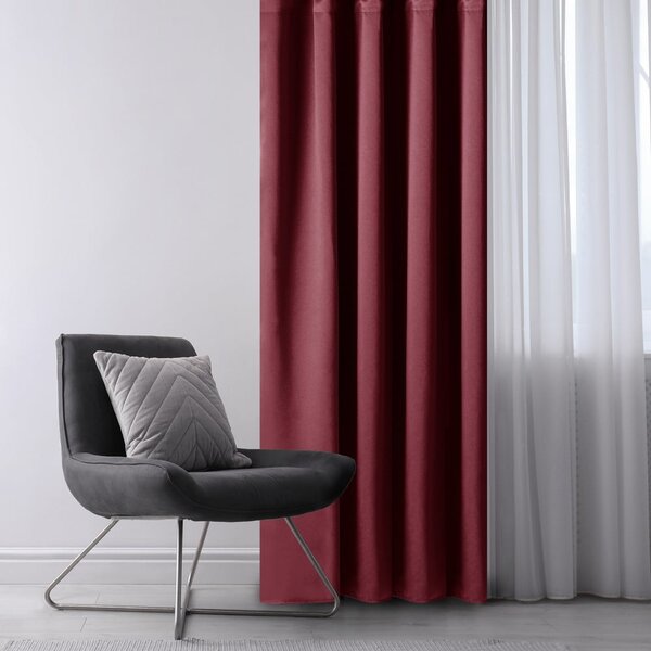 Vínový dimout závěs 140x175 cm Kierra – Restilo