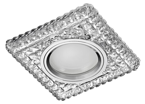 71096 - Podhledové svítidlo ELEGANT GLASS FIX 1xGU10/50W+LED/3W