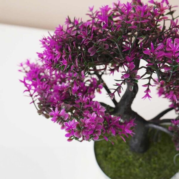 Umělá bonsai - fialová