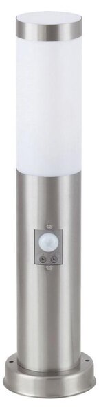 Rabalux 8267 - Venkovní lampa se senzorem INOX TORCH 1xE27/25W IP44 RL8267