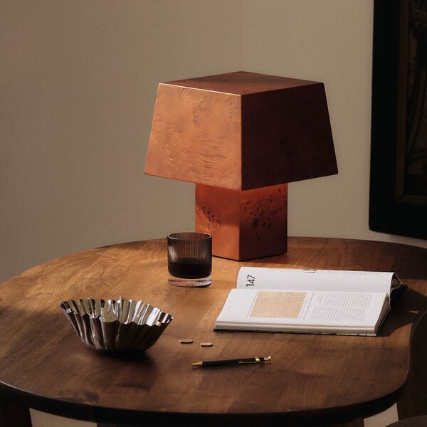 FERM LIVING Skleničky Ripple Tumbler, Smoked Grey, sada 2 kusů