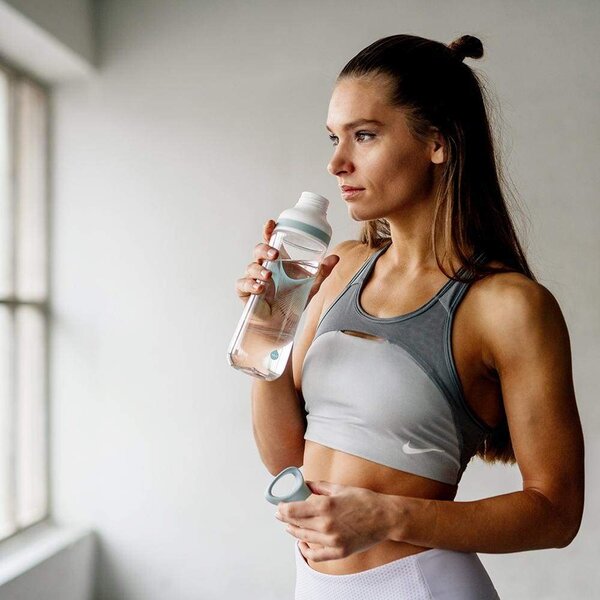 Plastová BPA free lahev z tritanu na smoothie EQUA Flow 2v1 Wave 800 ml