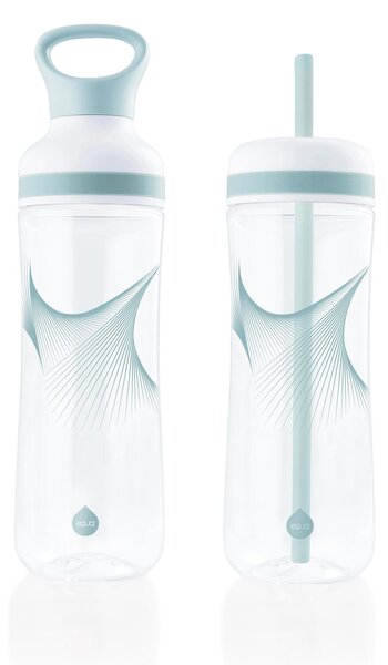 EQUA Flow Wave 2v1 800 ml ekologická plastová lahev na pití bez BPA na sport
