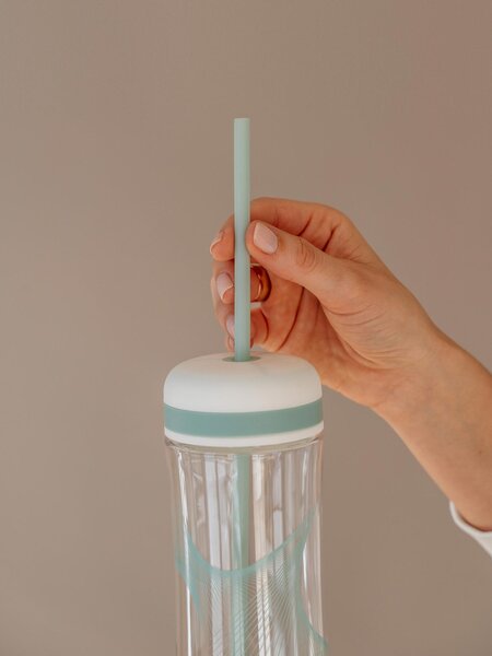 Plastová BPA free lahev z tritanu na smoothie EQUA Flow 2v1 Wave 800 ml
