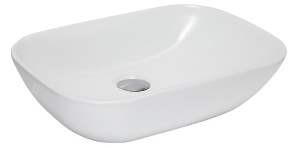 BPS-koupelny Deskové keramické umyvadlo Lago 51 (51x36 cm)