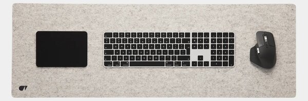 Plstěná podložka na stůl 100x40 / Antracit