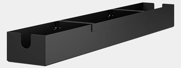 Organizér kabelů pod stůl Bílá / Malý (60 cm)
