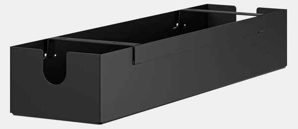 Organizér kabelů pod stůl Bílá / Malý (60 cm)