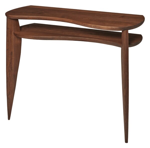 FERM LIVING Konzolový stolek Feve, Walnut
