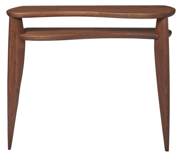 FERM LIVING Konzolový stolek Feve, Walnut