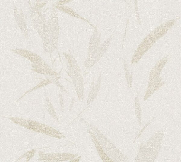 A.S. Création | Vliesová tapeta na zeď New Elegance 37549-5 | 0,53 x 10,05 m | bílá, béžová, krémová