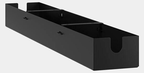 Organizér kabelů pod stůl Bílá / Malý (60 cm)