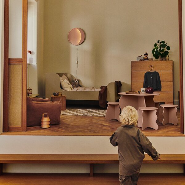 FERM LIVING Sedací pytel Billow, Tan