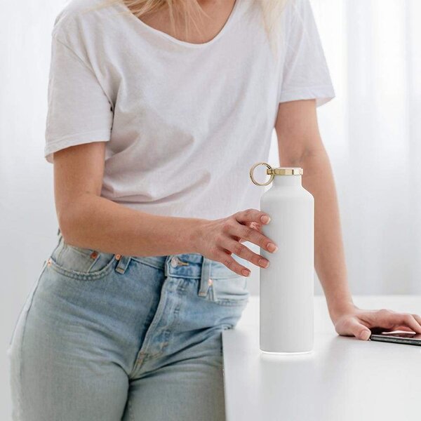 Chytrá nerezová termoska EQUA Smart Snow White 680 ml