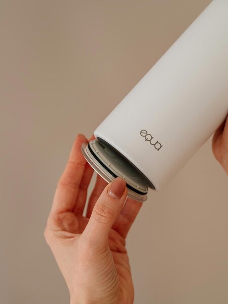 Chytrá nerezová termoska EQUA Smart Snow White 680 ml