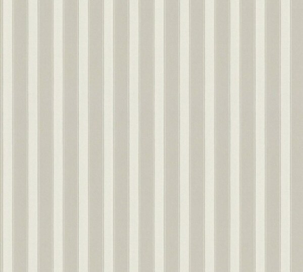 Vliesová tapeta na zeď Ambassador 37166-5 | 1,06 x 10,05 m | šedá, krémová | A.S. Création