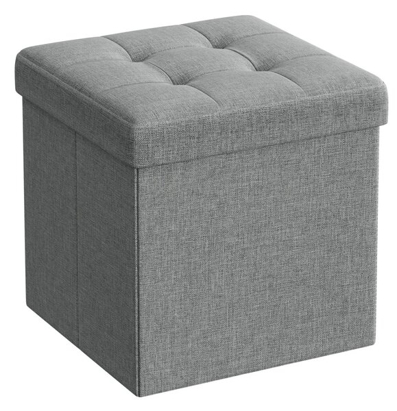 VASAGLE taburetka 30x30x30 LSF028G02 v šedé barvě