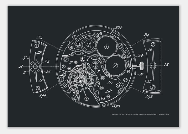 ROLEX CALIBER MOVEMENT Onyxen / A3