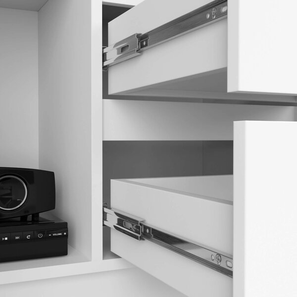 Ak furniture Skříň Rexa 80 cm bílá