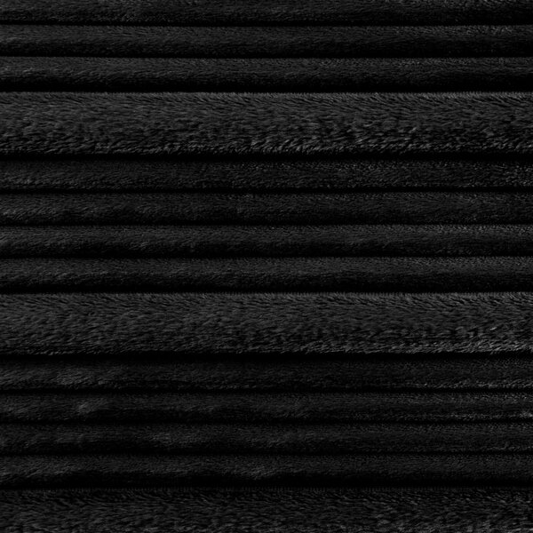 FLANELOVÁ DEKA NINA 150X200 CM ČERNÁ