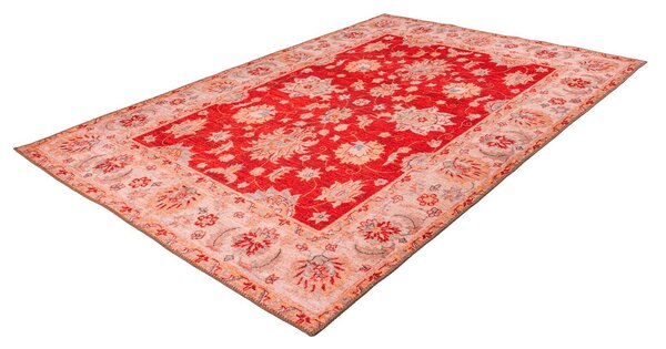 KOBEREC TKANÝ NA PLOCHO, 110/180 cm červená Kayoom - Online Only koberce & rohožky, Online Only