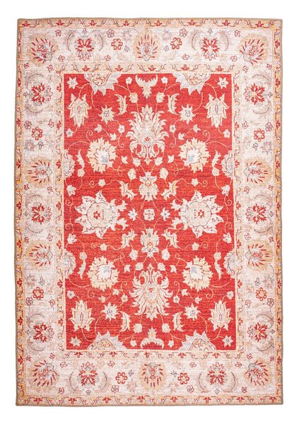 KOBEREC TKANÝ NA PLOCHO, 110/180 cm červená Kayoom - Online Only koberce & rohožky, Online Only