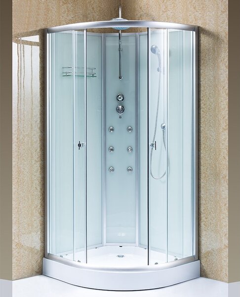 BPS-koupelny Hydromasážní box HYD-R77W 80, 80x80