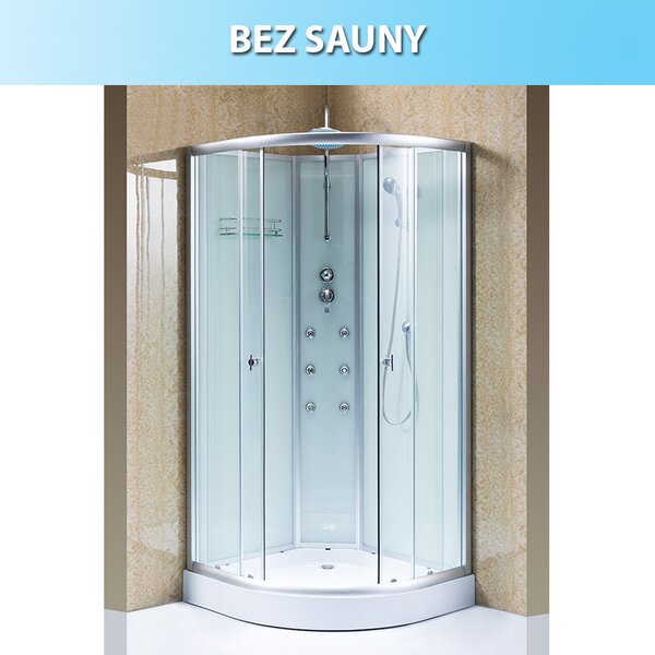 BPS-koupelny Hydromasážní box HYD-R77W 80, 80x80