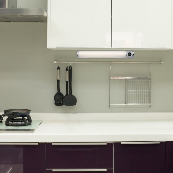 Rabalux 78039 - LED Podlinkové sv. se zás. SOFT 2E LED/8W/230V 4000K 68cm stříb